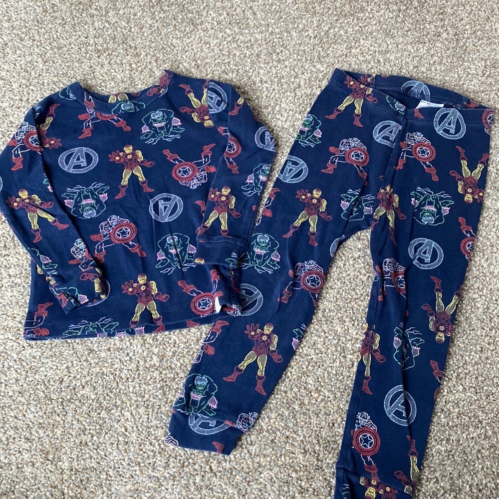 Gap Avengers toddler pajamas